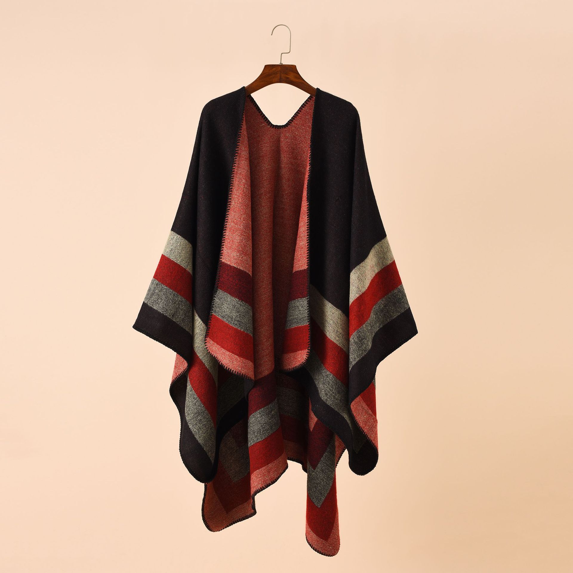 Cashmere Scarf - 2024 Nowa moda Zimowe ciepłe poncza