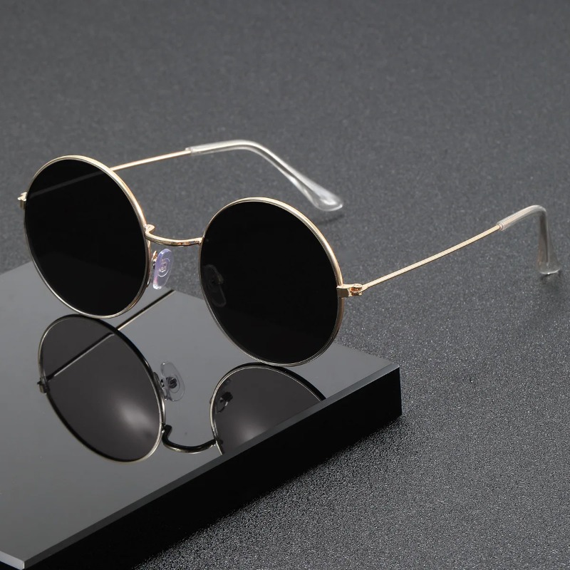 Sunglasses Uv400 - Okulary przeciwsłoneczne męskie w stylu retro