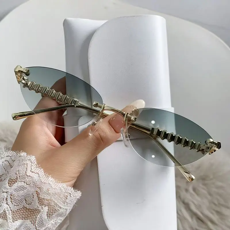 Designer Sunglasses - Nowe okulary przeciwsłoneczne bez oprawek z