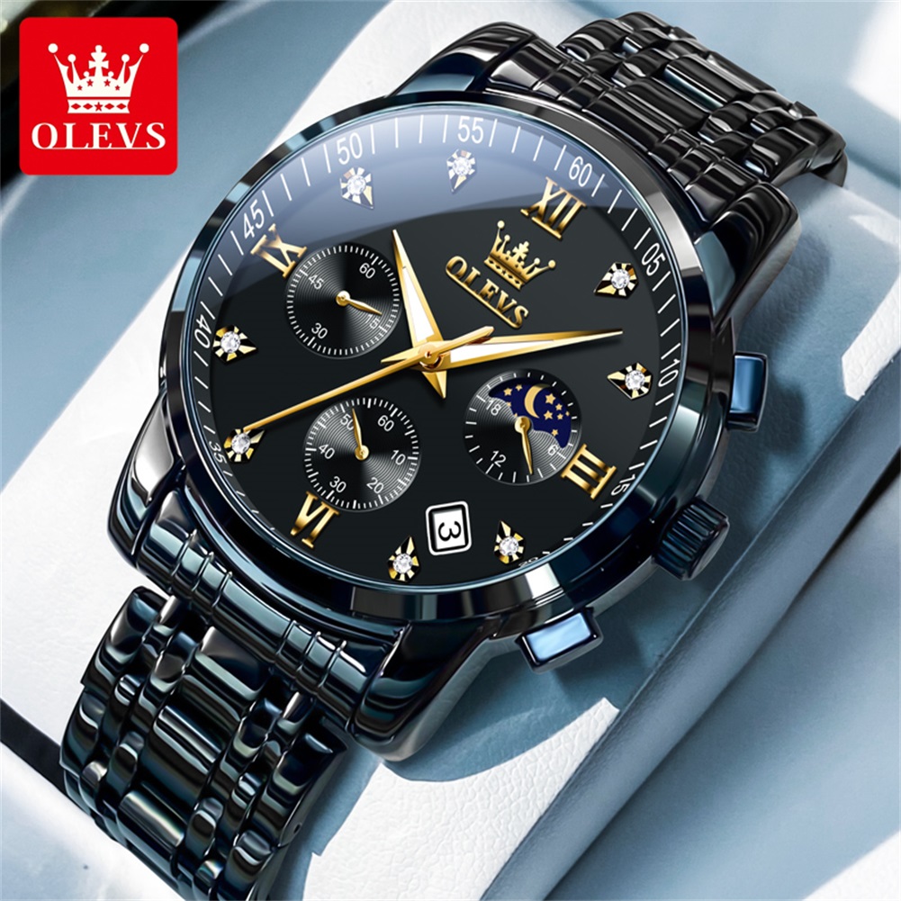 OLEVS Popularne męskie zegarki – Luxury Watch Men recenzja i cena