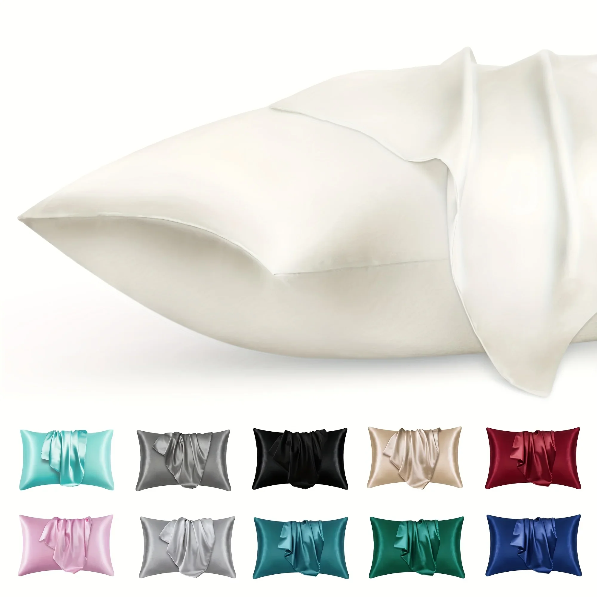 2 szt. Luksusowa satynowa posz – Silk Pillowcase recenzja i cena