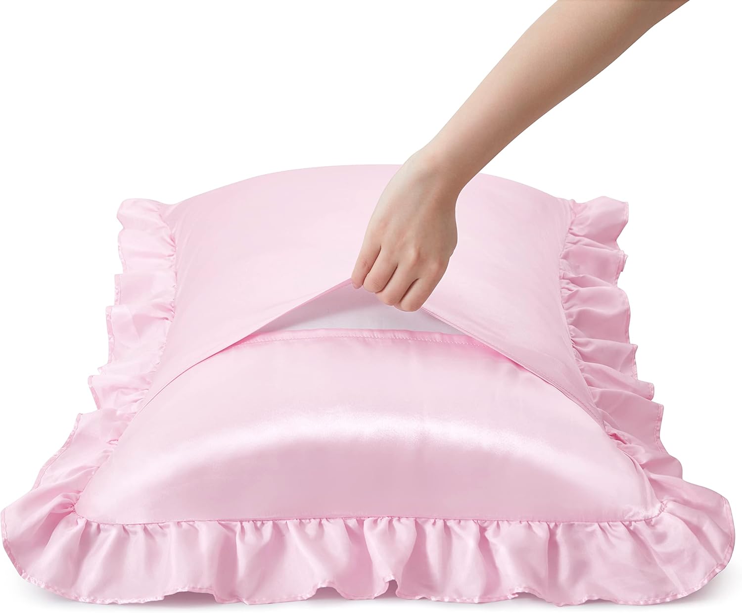 2 szt. satynowych poszewek na  – Silk Pillowcase recenzja i cena